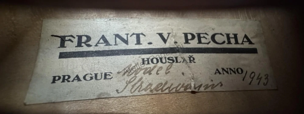 František V. PECHA, Praha 1943